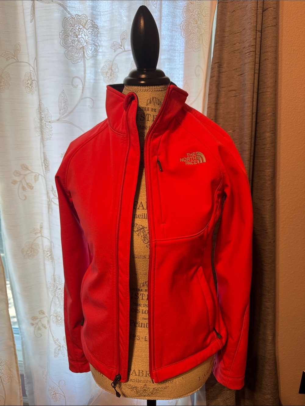 The North Face Women's Red Utility Soft Shell Jacket